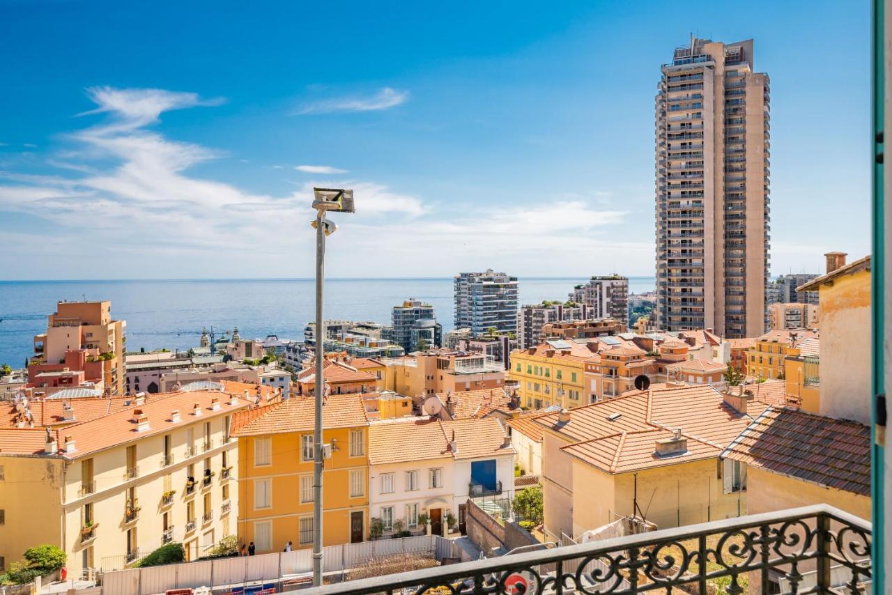 Frontiere De Monaco - Balconnet Vue Mer - Ba Beausoleil Bagian luar foto