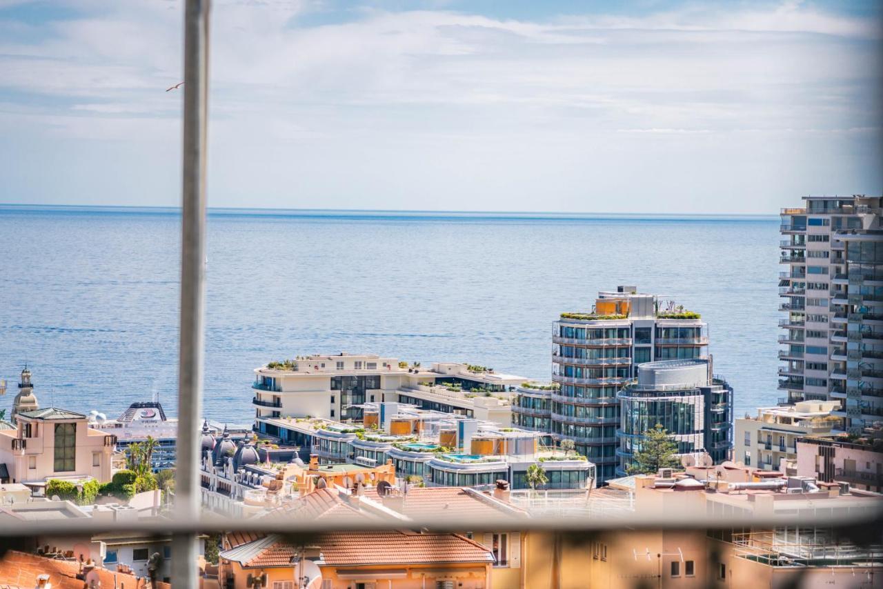 Frontiere De Monaco - Balconnet Vue Mer - Ba Beausoleil Bagian luar foto
